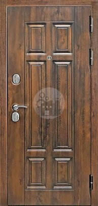 стальная дверь с замками на выбор и отделкой винорит-ДВ-402